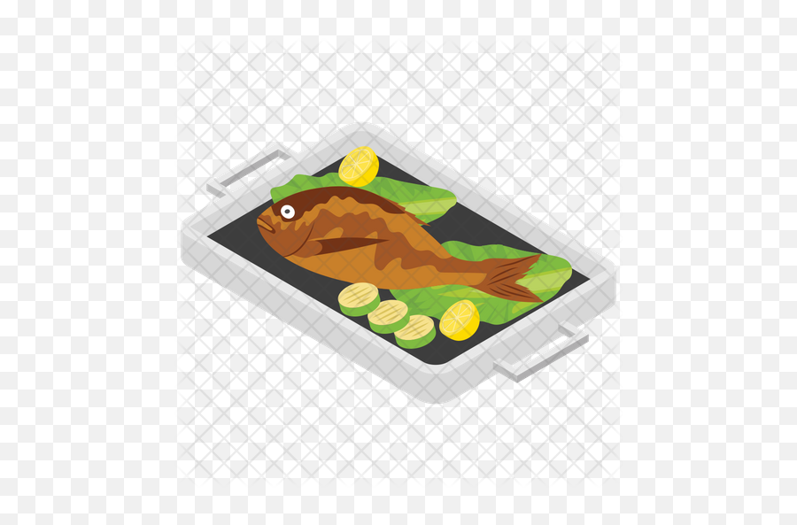 Fried Fish Icon - Food Group Png,Fried Fish Png