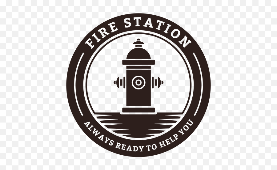 Fire Station Hydrant Badge - Transparent Png U0026 Svg Vector File Vertical,Fire Circle Transparent