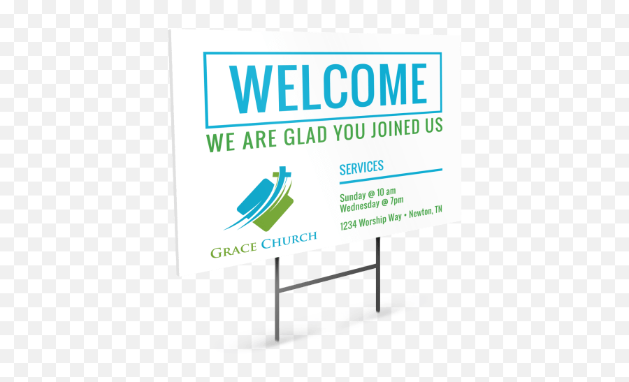 Church Welcome Sign Template Mycreativeshop - Language Png,Welcome Sign Png