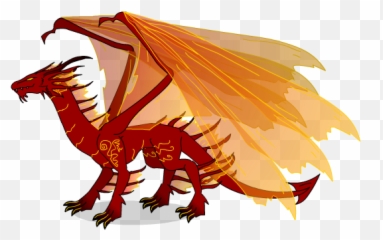 Red Dragon Figverse Wiki Fandom - Red And Orange Dragon Png,Dragon Transparent