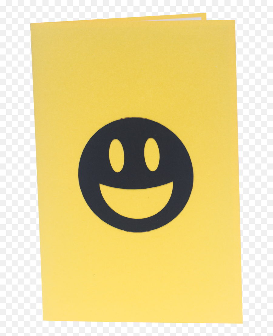Happy Emoji Pop Up Card Png Transparent