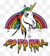 Unicorn - Horse Head Silhouette png