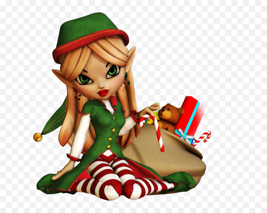 Santa Elves Png Transparent Image - Christmas Elf Png Transparent,Elf Transparent Background