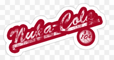 Nuka - Cola tshirt of retro fallout atomic Automotive Decal png