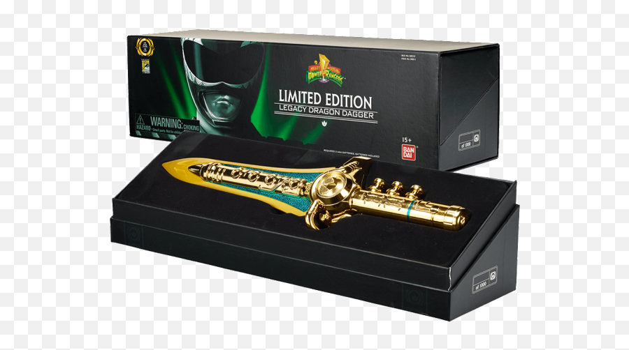 Bandaiu0027s San Diego Comic - Con Exclusives Are Mighty Morphin Legacy Dragon Dagger Sdcc Png,Green Ranger Png