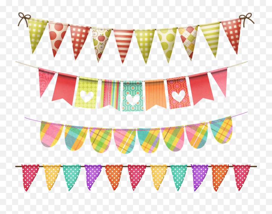 Bunting Banners Decoration Party Celebration - Free For Party Png,Bunting Banner Png