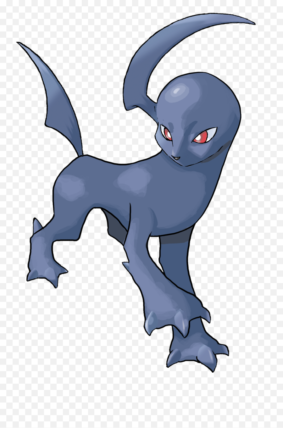 Absol With No Fur - Peeled Pokemon Png,Absol Png