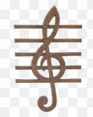 Treble Clef Png - Treble Clef Wo Lines Cross 1146544 Love Bird Wedding Invitations