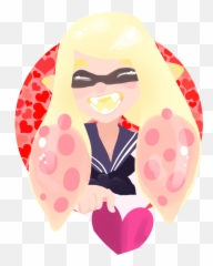 Inkling Girl - Cartoon Transparent Jingfm Happy png