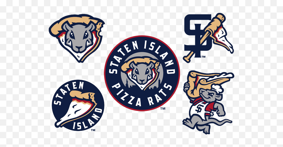 Staten Island Yankees To Play As Pizza Rats Finally - Staten Island Pizza Rats Png,Funny Fantasy Football Logos