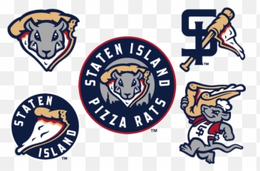 Staten Island Yankees To Play As Pizza Rats Finally - Staten Island Pizza Rats Png,Funny Fantasy Football Logos