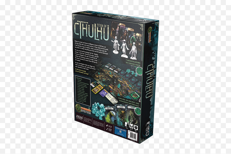 Pandemic Reign Of Cthulhu Z - Man Games Reign Of Cthulhu Pandemic System Png,Cthulhu Transparent