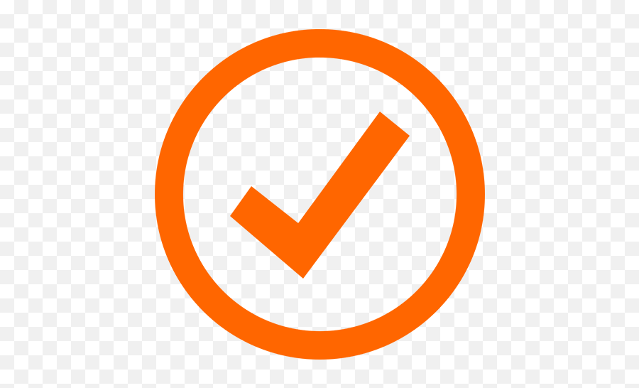 Results - Icon Vector Graphics Full Size Png Download Orange Tick,Results Icon