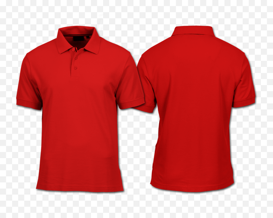 Polo Shirt Png Transparent Images All - Red Polo Shirt Mock Up,Shirt Template Png
