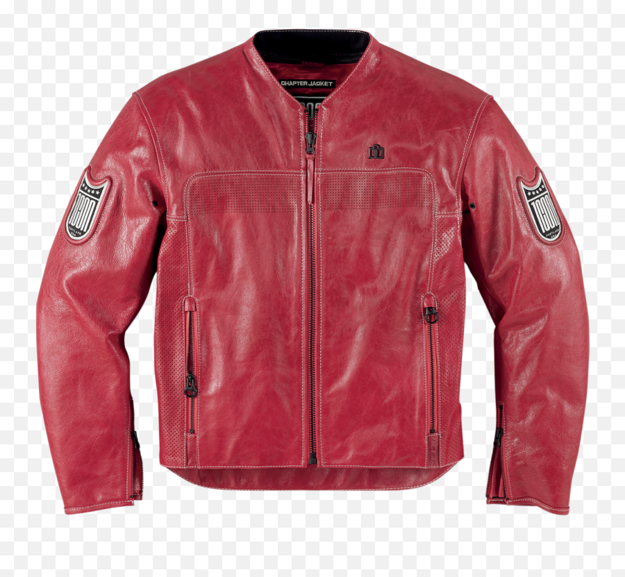 Motorcycle Jacket Leather Men - Motorcycle Protective Jacket Png,Icon Leather Motorcycle Jackets