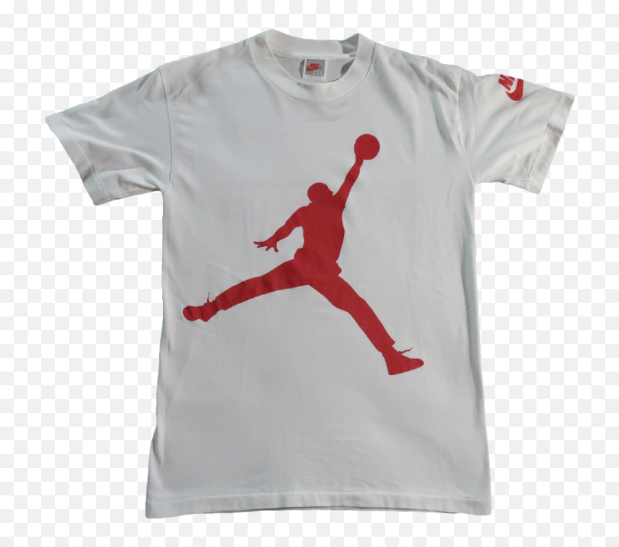Nike Sportmart Jordan Jumpman Logo White T Shirt Medium - Air Jordan Png,Nike Logo White