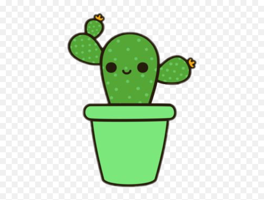 Download Cute Cacti - Cactus Kawaii Full Size Png Image Transparent Cute Cactus Png,Cacti Png