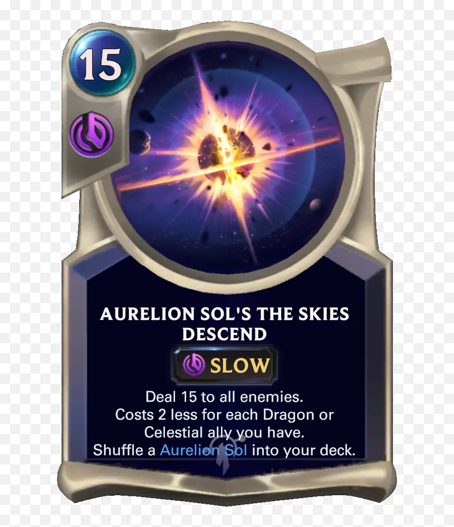 Aurelion Sol - Decks Of Runeterra Jarven Iv Lor Png,Deck Of Cards Icon