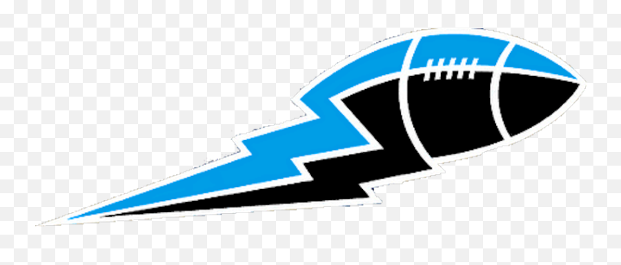 Blue And Black Football Lightning Bolt - Winnipeg Blue Bombers Logo Png,Lightning Bolt Logo