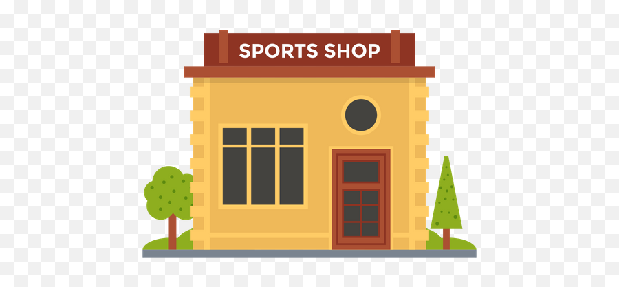 Free Sports Shop Icon Of Flat Style - Available In Svg Png Sports Shop Icon Png,Shop Icon Transparent