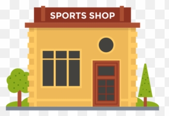 Free Sports Shop Icon Of Flat Style - Available in SVG PNG Png