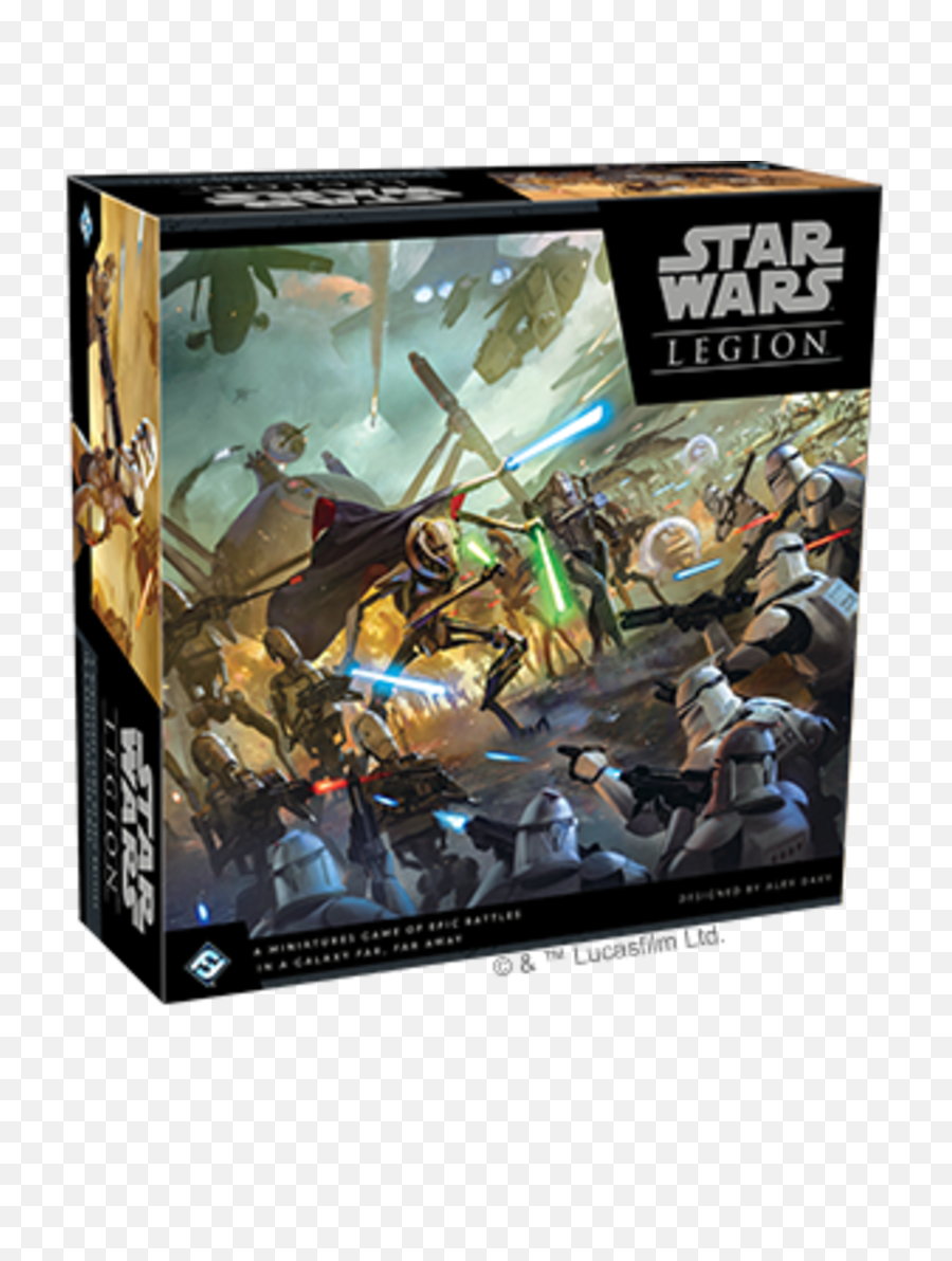 Clone Wars Core Set - Star Wars Legion Core Set Png,Count Dooku Png