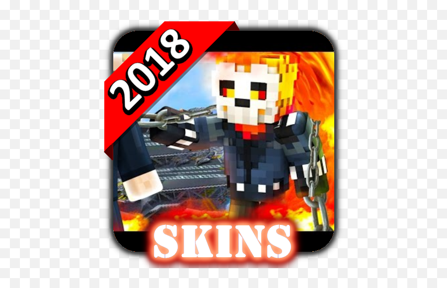 App Insights Ghost Rider Skin For Minecraft Apptopia - Ghost Rider Skin Minecraft Png,Ghost Rider Transparent