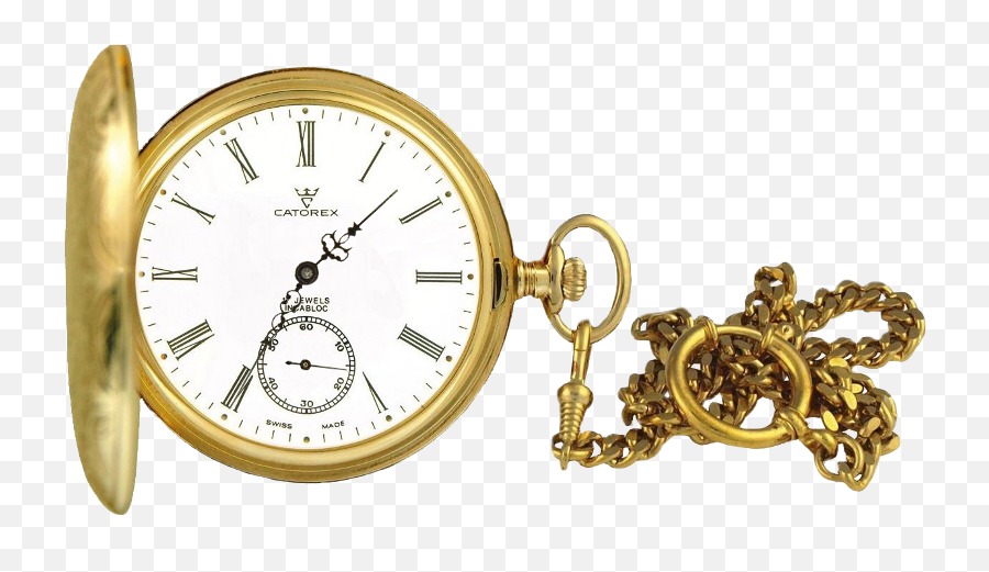 Gold Pocket Watch Png