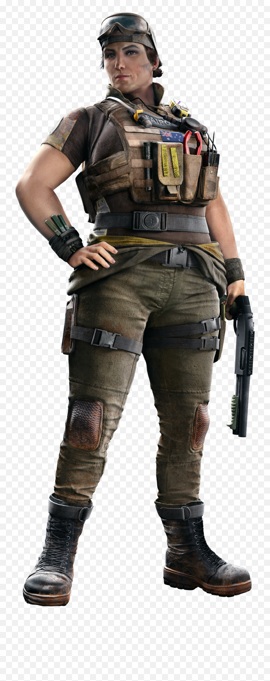 Who Is The Thickest Rainbow 6 Operator Other Than Ela - Quora Gridlock Rainbow Six Siege Png,Jackal R6 Icon