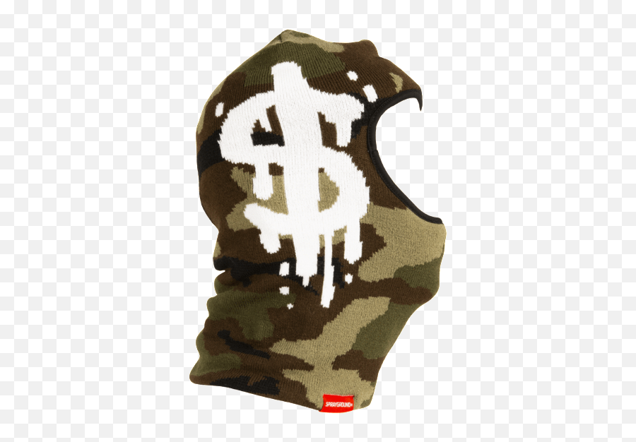 Camo Money Drip Ski Mask - Beanie Full Size Png Download Ski Mask Drip,Ski Mask Icon