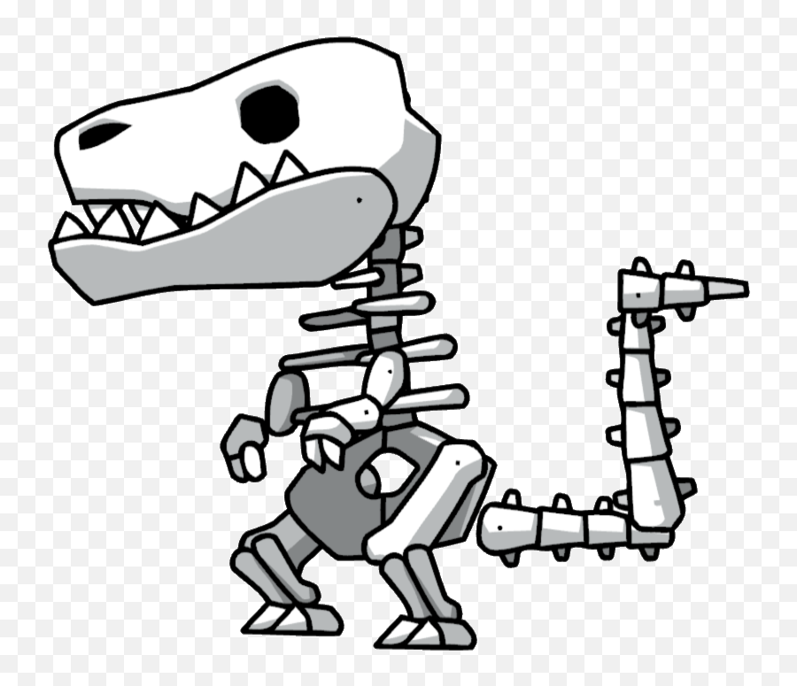 Dinosaur Skeleton Drawing - Dinosaur Skeleton Drawing Easy Png,Dinosaur Skull Png