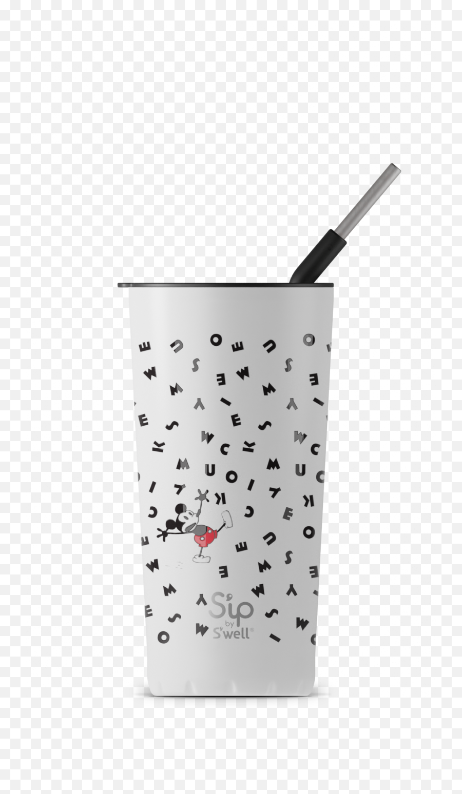 Disney Mickey Mouse Letters Takeaway Tumbler Su0027well - Cup Png,Mickey Mouse Facebook Icon