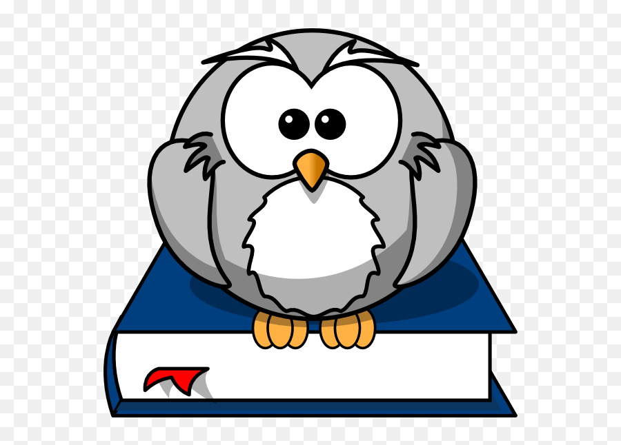 Wisdom Owl Clipart - Clipart Suggest Owl On Book Cartoon Png,Wise Owl Icon
