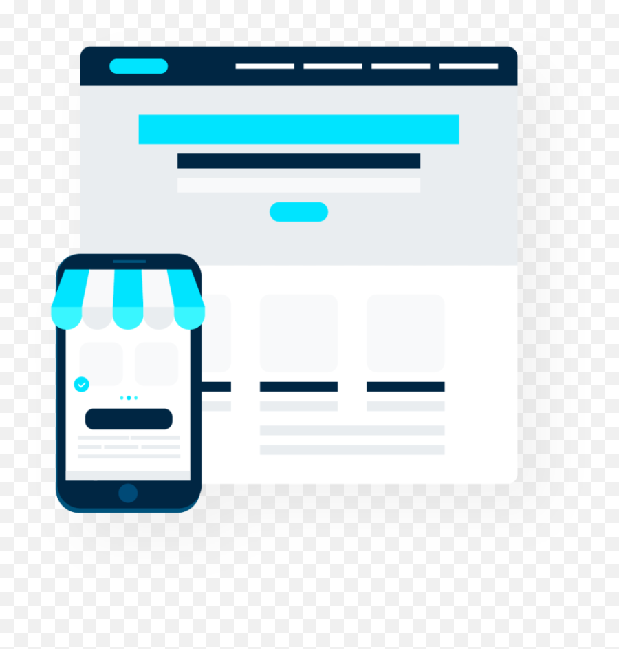 Small Business Website Lead Origin - Vertical Png,Small Web Icon
