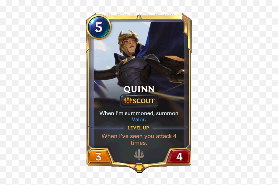 Demacia - Lor Legends Of Runeterra All Rising Tides Cards Quinn Runeterra Card Png,Free Demacia Icon