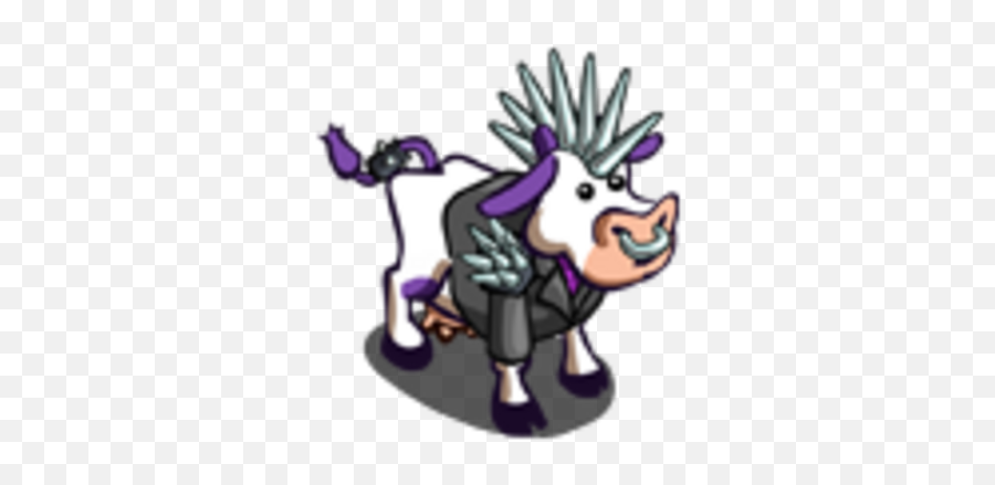 Mohawk Cow Farmville Wiki Fandom - Farmville Animals Png,Mohawk Icon