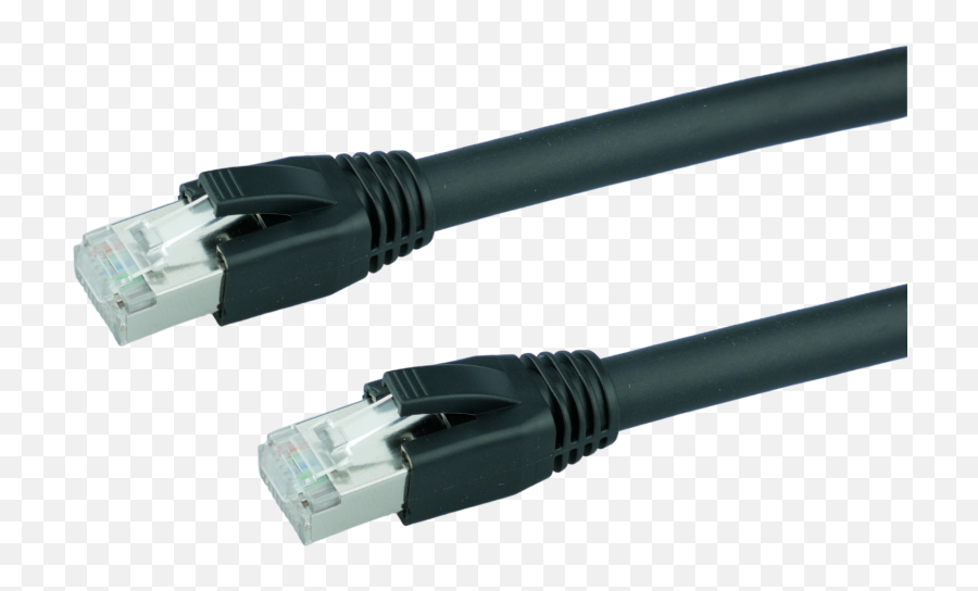 Pro - 500 Pur Cat6a Sutp Drag Chain Rj45 Patchcord Awg247 Black 18 Solid Png,Ethernet Cable Icon