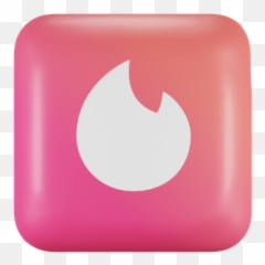 Dating App 3d Illustrations Designs Images Vectors Hd - Tinder Logo 3d Png