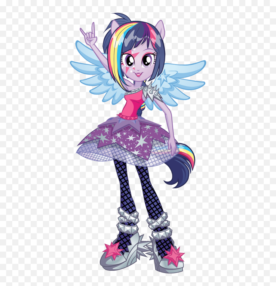 Mlp Eg2 Rainbowrocks Twilight Sparkle New Look By - Twilight Sparkle Mlp Eg Rainbow Rocks Png,Anime Sparkle Png