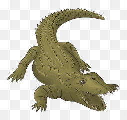 Nile Crocodile Clipart - Crocodile Clipart Png,Aligator Png