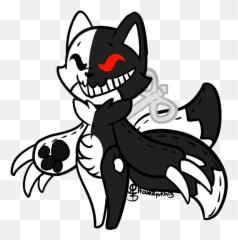 Raffle Clip Art - Monokuma Fox Png,Monokuma Png