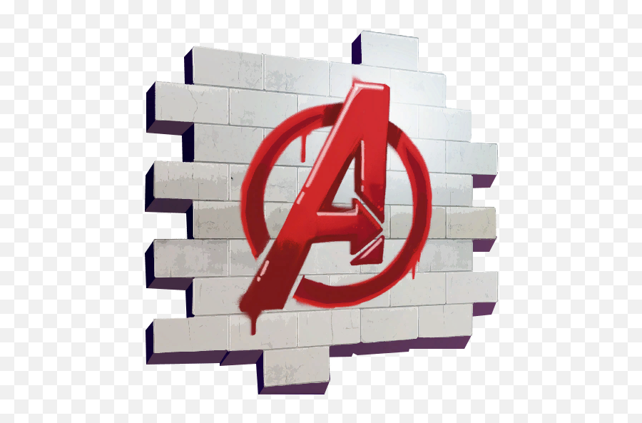 Avengers Logo Spray - Fortnite Wiki Fortnite Black Knight Spray Png,Fortnite Battle Royale Logo