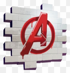 Avengers Logo Spray - Fortnite Wiki Black Knight Spray png