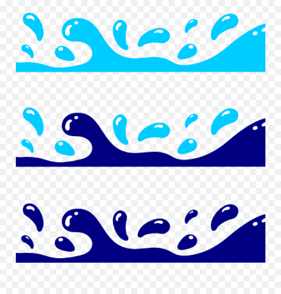 Ocean Waves Clipart Png Transparent Library - Water Splash Clipart Water Splash Png,Transparent Water Splash