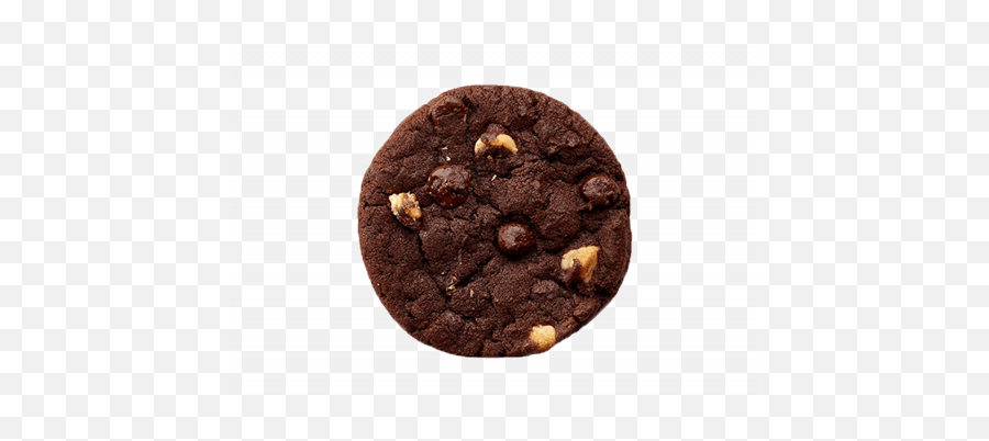 Double Chocolate Chip Cookie Full Size Png Download Seekpng - Chocolate Chip Cookie,Cookies Png