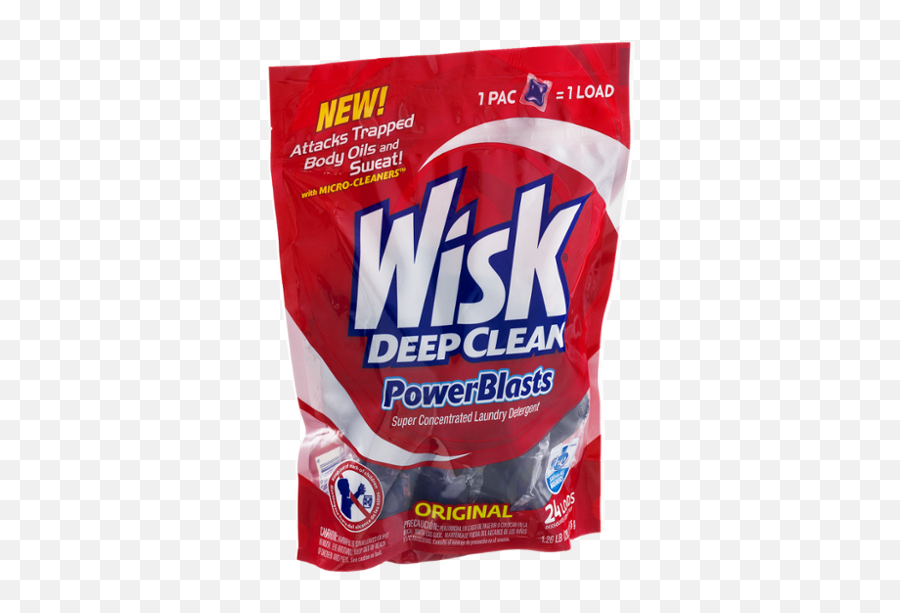 Download Hd Wisk Power Blasts Original - Packaging And Labeling Png,Wisk Png