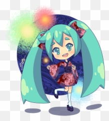 Hatsune Miku - Cartoon Png,Hatsune Miku Png