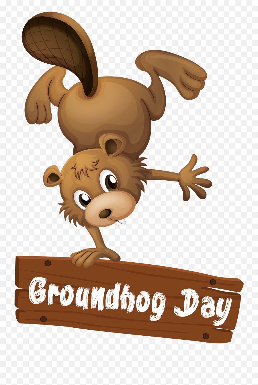 Download Png Groundhog Day Vector - Transparent Background Groundhog Day Clip Art,Groundhog Png