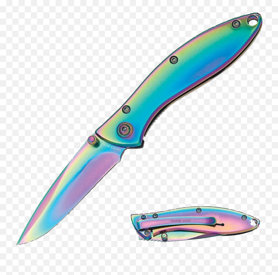 Download Csgo Knife Png - Rainbow Knife Csgo,Pocket Knife Png