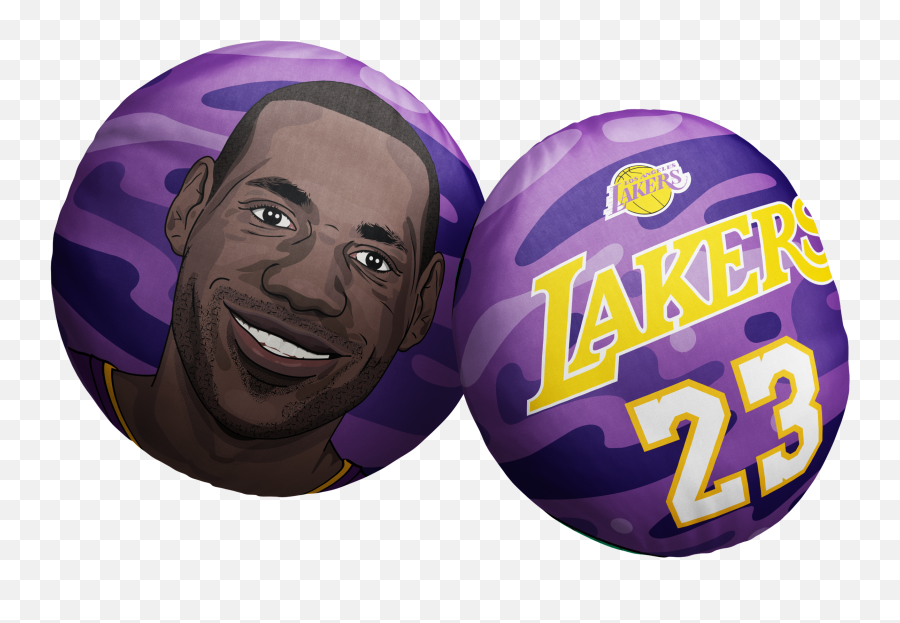 Lebron James Lakers Pillow Head - Inflatable Png,Mickie James Png